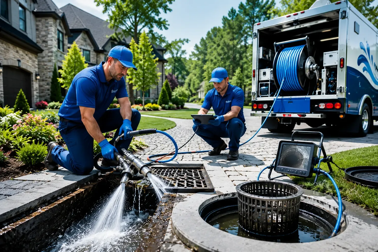Local outdoor drain cleaning professionals in Benton, WI