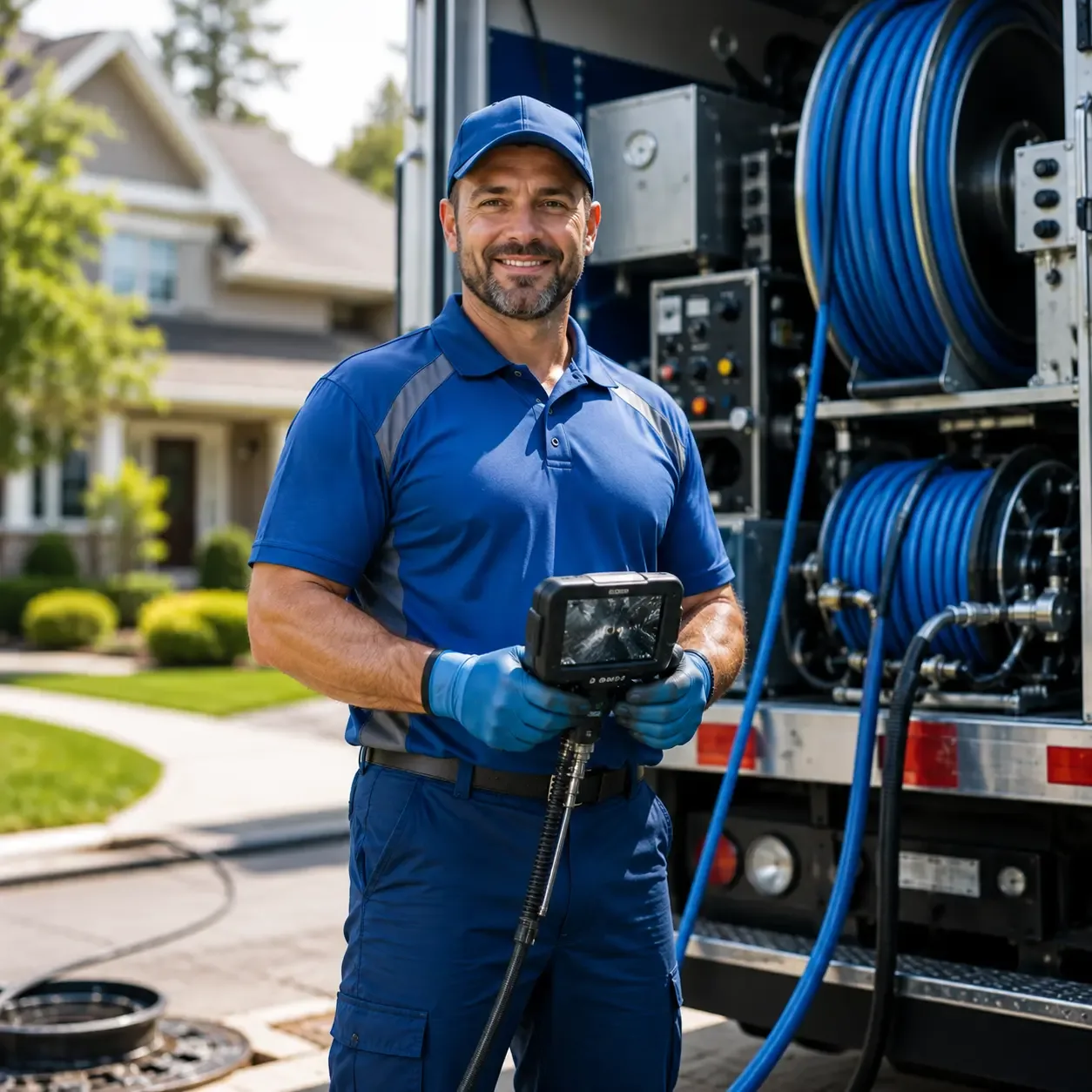 Local outdoor drain cleaning specialists in Benton, WI